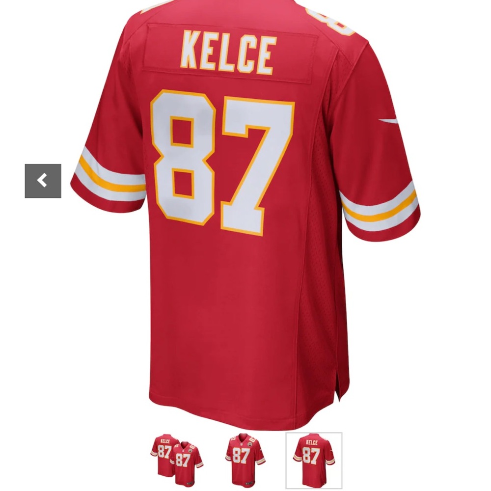 Travis Kelce jersey NWT